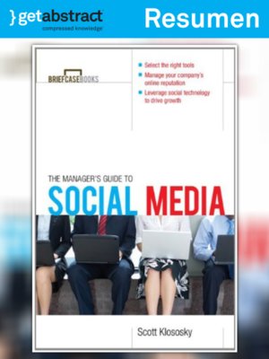 cover image of La guía del gerente para medios sociales (resumen)